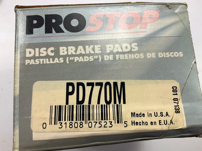 Pro Stop PD770M Semi-Metallic Disc Brake Pads - Rear