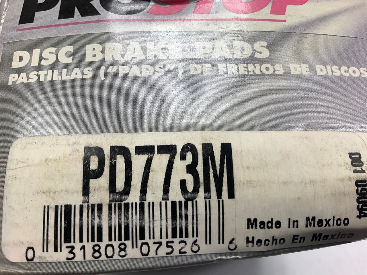 Pro Stop PD773M Rear Disc Brake Pads - Semi-Metallic