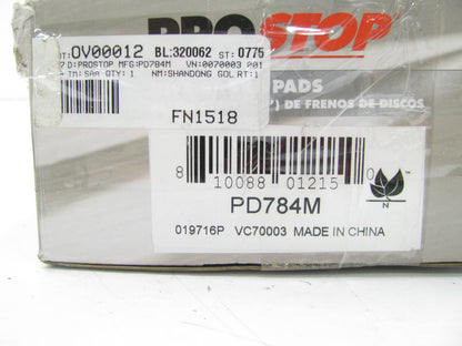 Pro Stop PD784M Severe Duty Disc Brake Pads - Front