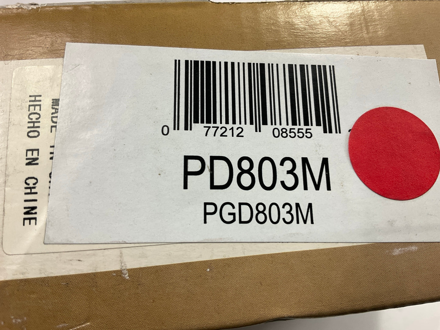 Pro Stop PD803M Front Semi-Metallic Disc Brake Pads