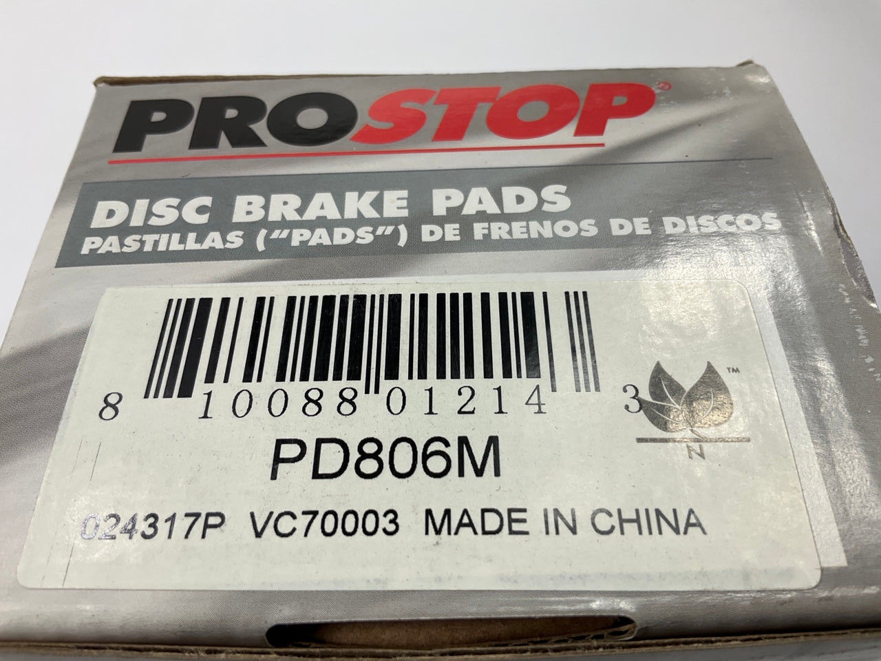 Pro Stop PD806M Rear Disc Brake Pads - Semi-Metallic