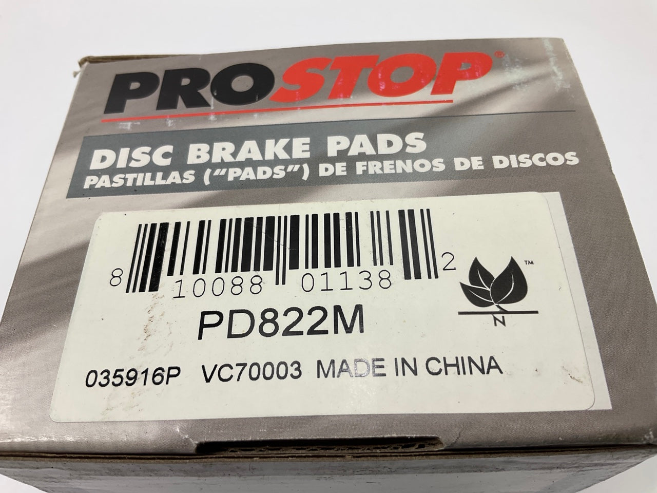 Pro Stop PD822M Front Disc Brake Pads - Semi-Metallic