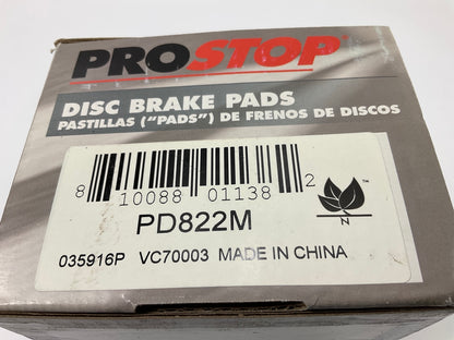 Pro Stop PD822M Front Disc Brake Pads - Semi-Metallic