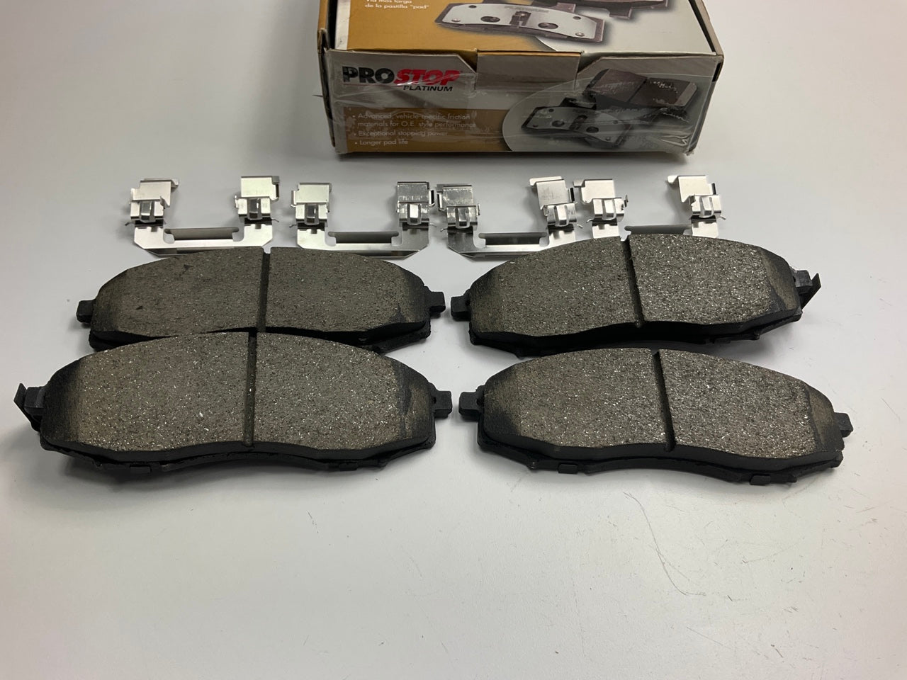 Pro Stop PD830M Semi-Metallic Disc Brake Pads - Front