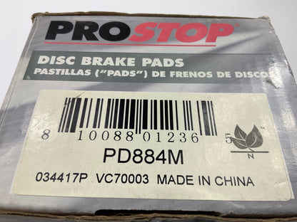 Pro Stop PD884M Front Disc Brake Pads - Semi-Metallic