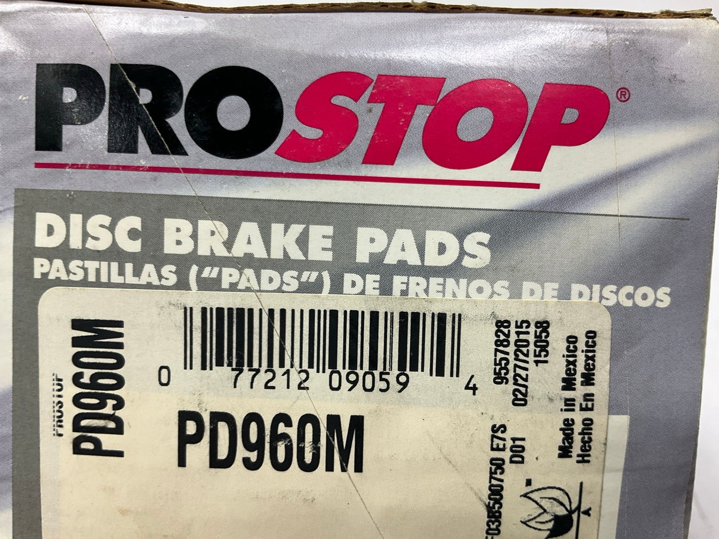 Pro Stop PD960M Front Semi-Metallic Disc Brake Pads