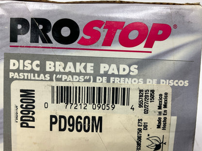 Pro Stop PD960M Front Semi-Metallic Disc Brake Pads