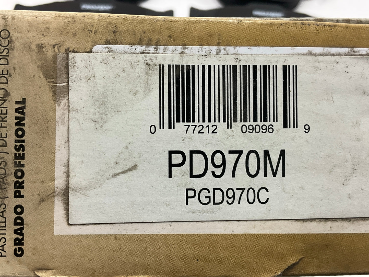 Pro Stop PD970M Front Semi-Metallic Disc Brake Pads