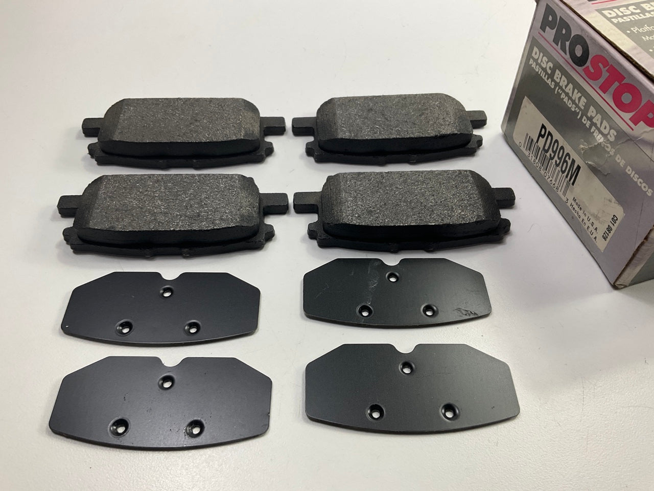 Pro Stop PD996M Rear Semi-Metallic Disc Brake Pads