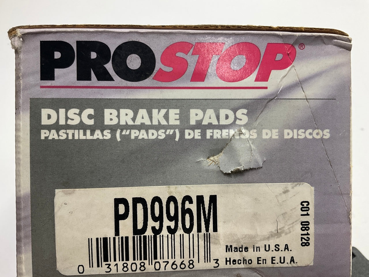 Pro Stop PD996M Rear Semi-Metallic Disc Brake Pads