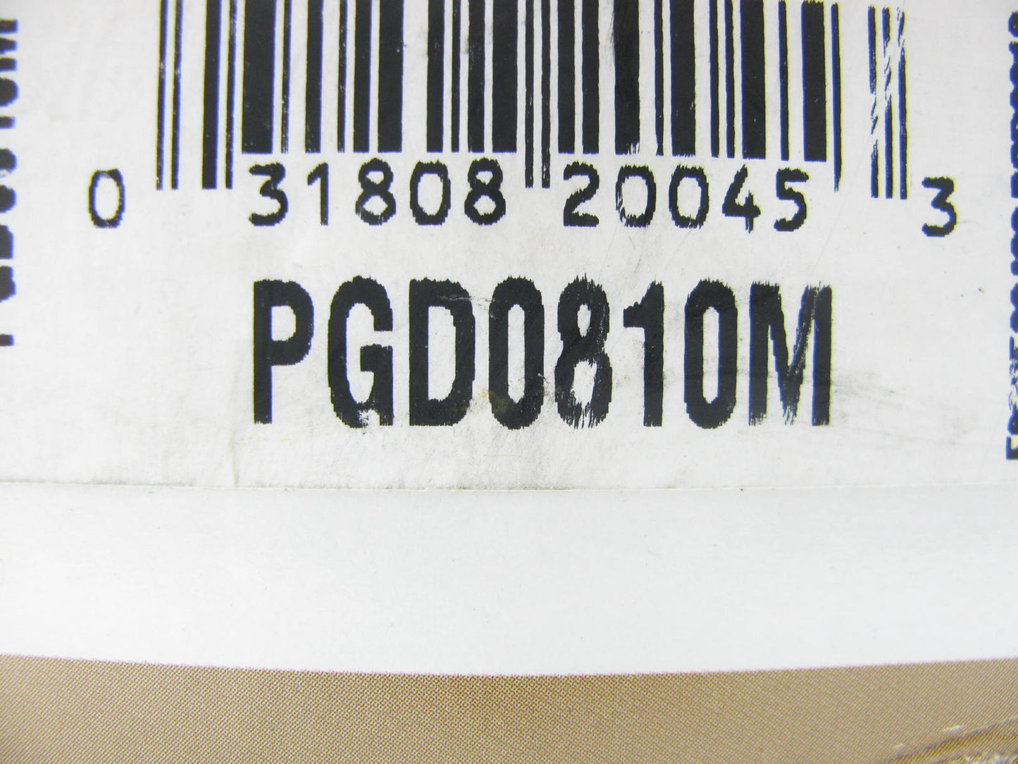 Pro Stop PGD0810M Front Disc Brake Pads