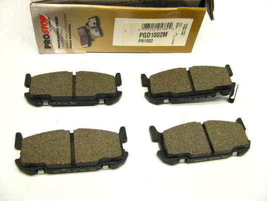 Pro Stop PGD1002M Rear Disc Brake Pad Set For 2001-2005 Mazda Miata