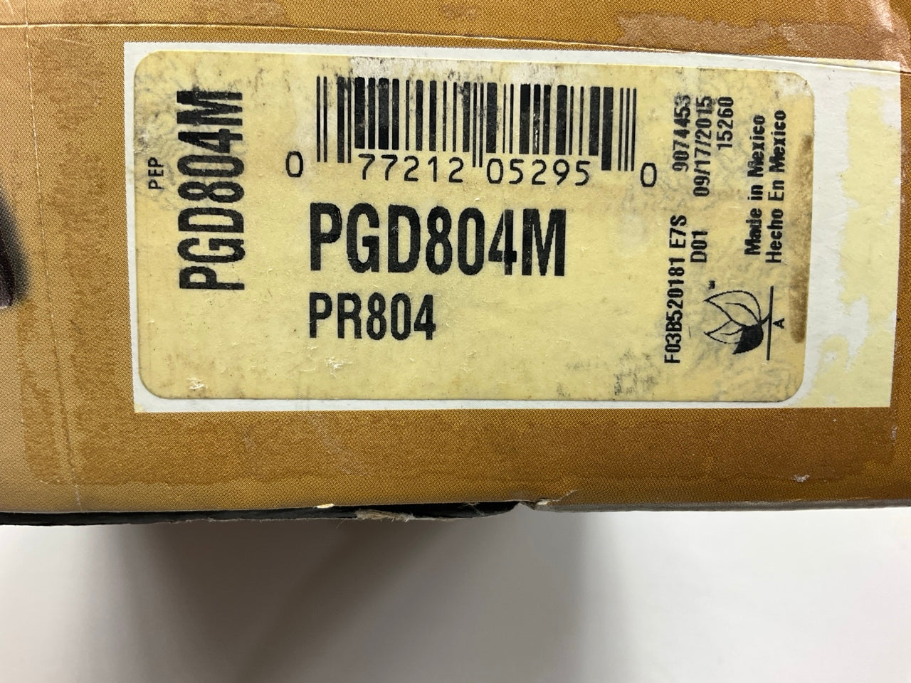 Pro Stop PGD804M Front Brake Pads For 1999-2004 Ford Mustang