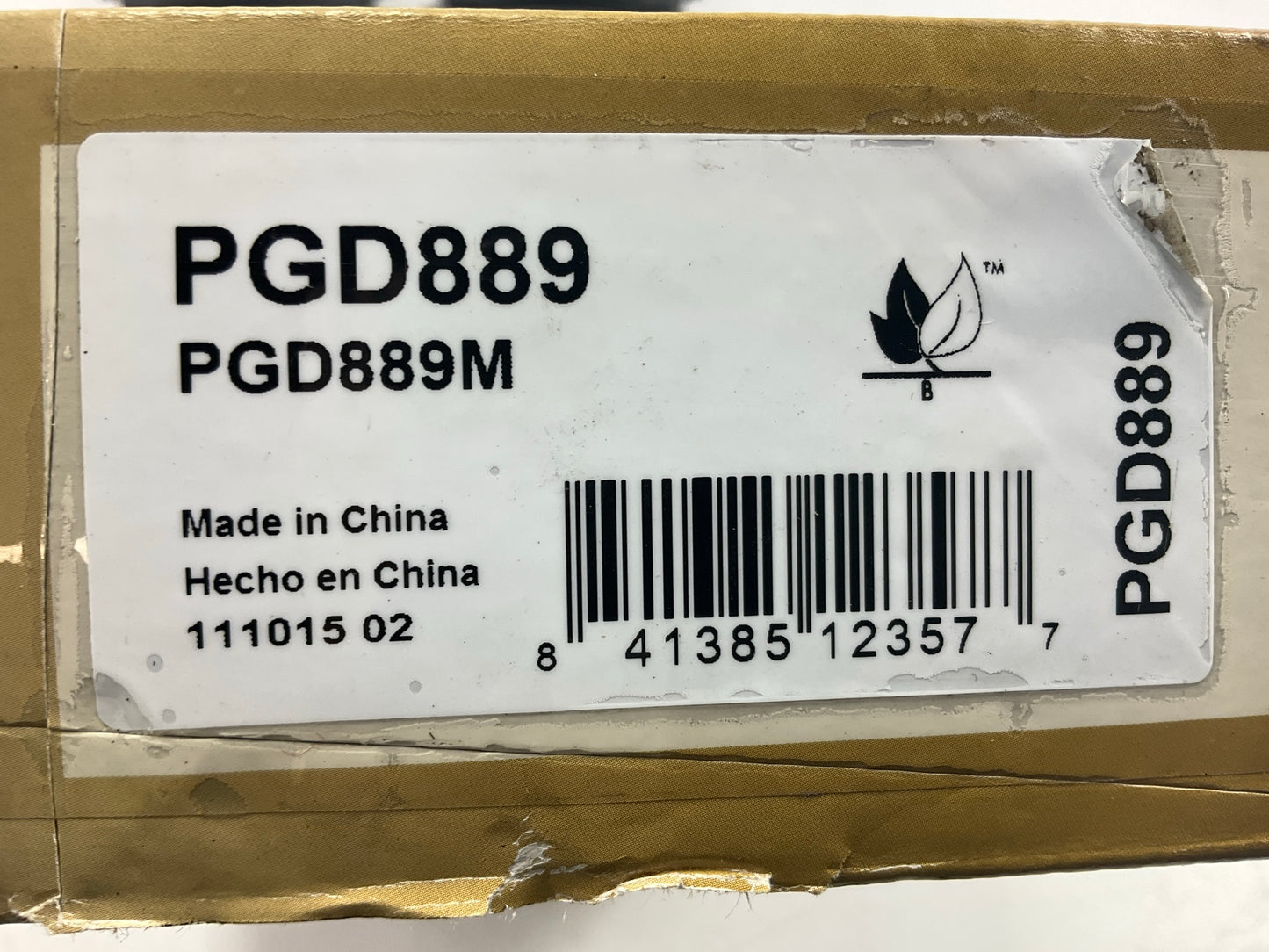 Pro Stop PGD889 Front Disc Brake Pads