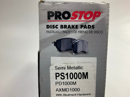 Pro Stop PS1000M Front Semi-Metallic Disc Brake Pads