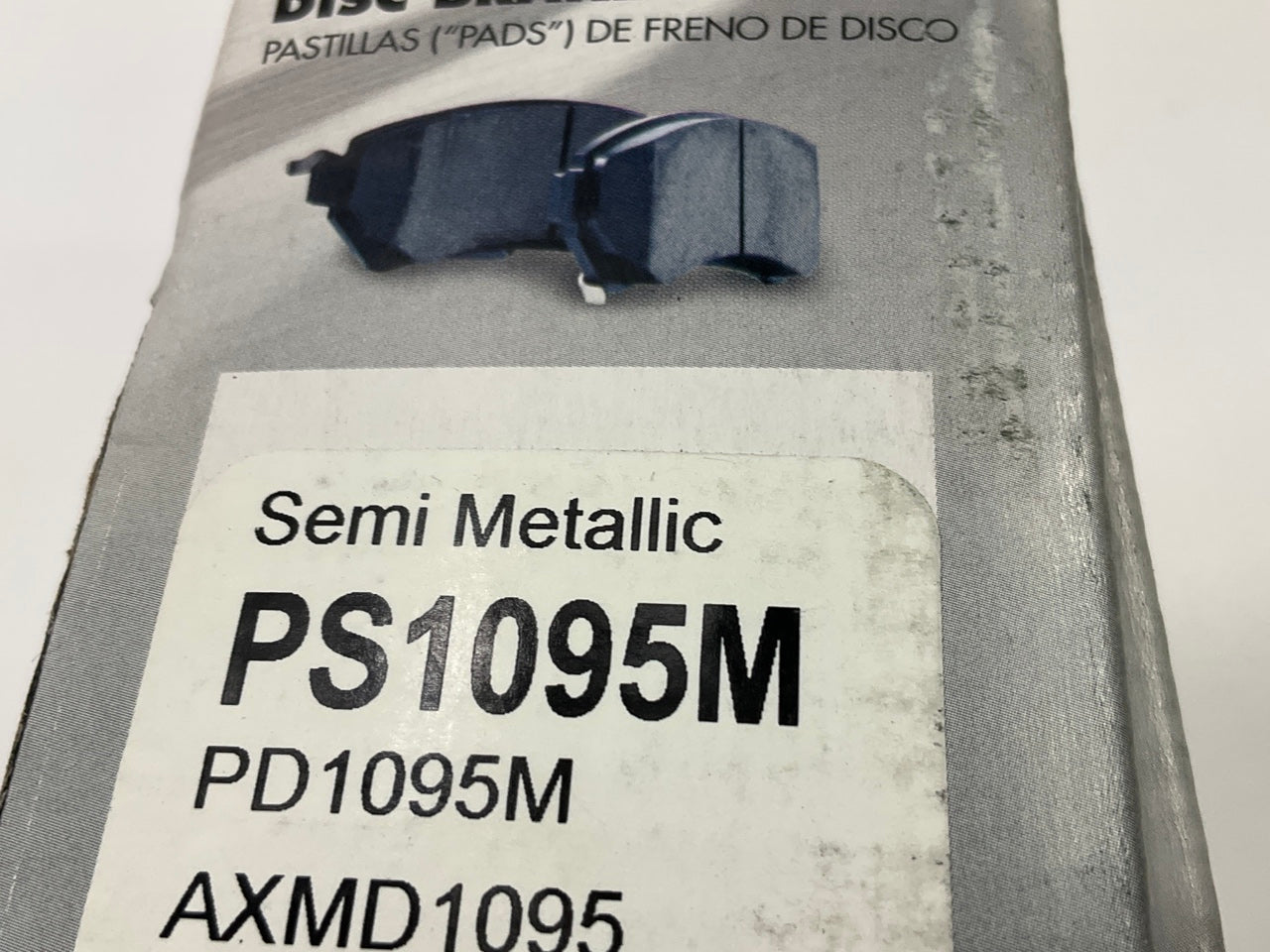 Pro Stop PS1095M Rear Disc Brake Pads - Semi-Metallic