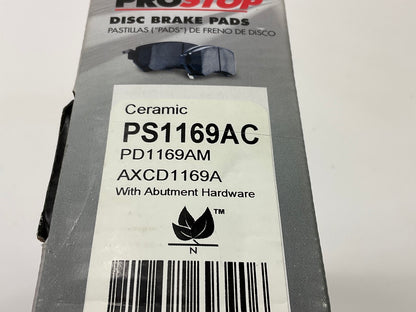 Pro Stop PS1169AC Front Disc Brake Pads - Ceramic