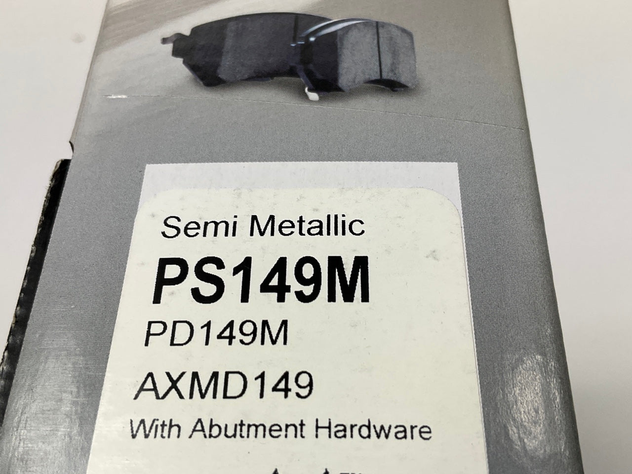 Pro Stop PS149M Front Disc Brake Pads - Semi-Metallic