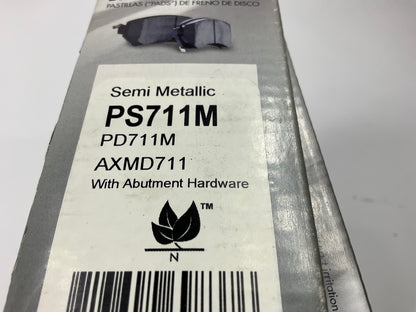 Pro Stop PS711M Rear Disc Brake Pads - Semi-Metallic