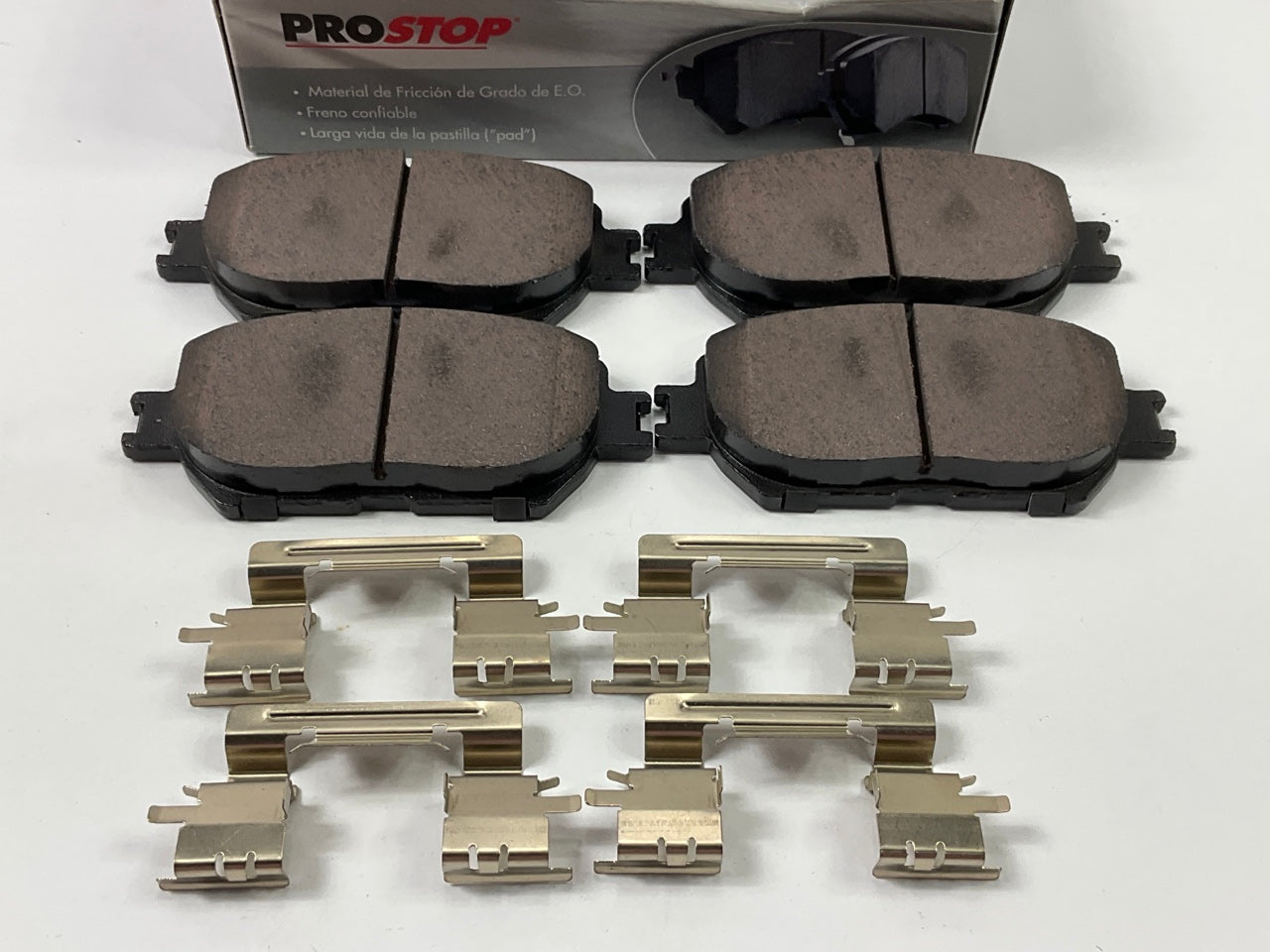 Pro Stop PS908C Front Brake Pads - Ceramic - 2009-2015 Lexus IS250, 02-06 Camry