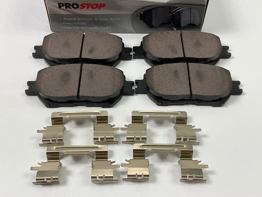Pro Stop PS908C Front Brake Pads - Ceramic - 2009-2015 Lexus IS250, 02-06 Camry