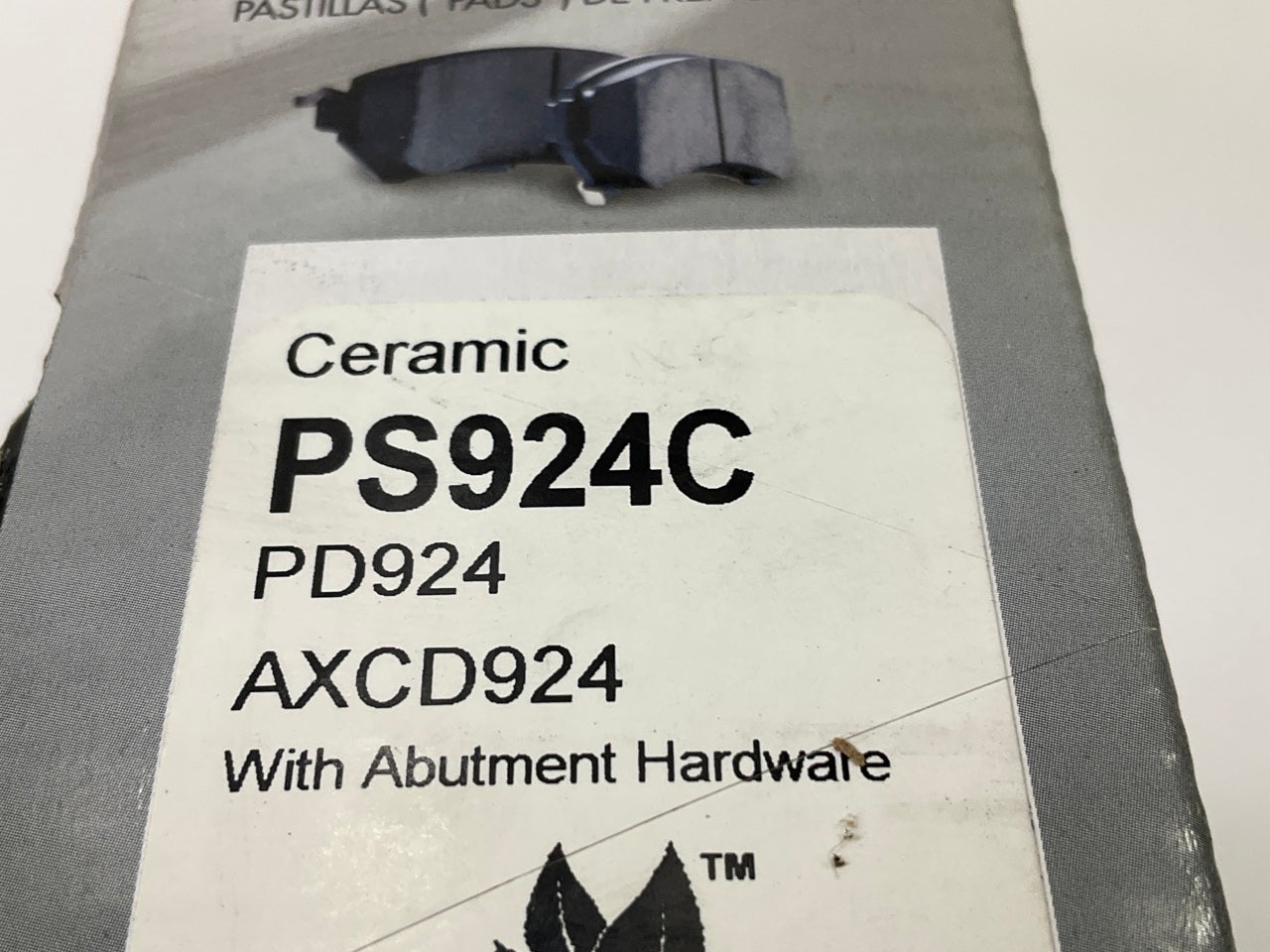 Pro Stop PS924C Front Disc Brake Pads - Ceramic