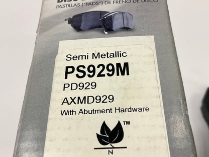 Pro Stop PS929M Front Disc Brake Pads - Semi-Metallic