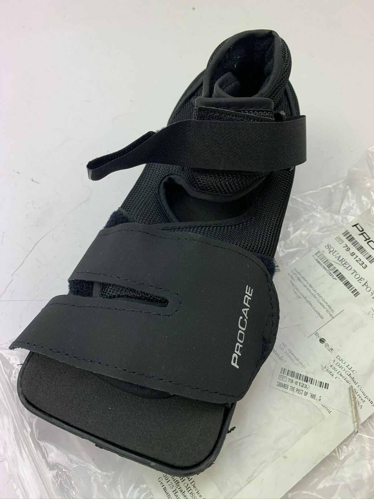 ProCare Squared Toe Post-Op Shoe, Small Size (Men's 5.5-7 / Women's 6.5-8)