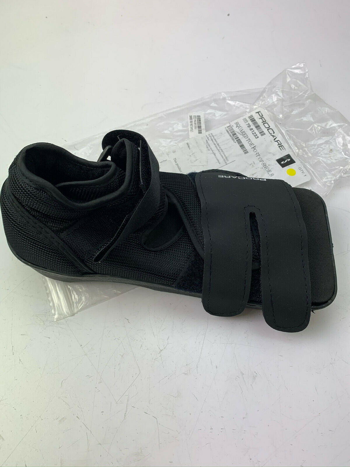 ProCare Squared Toe Post-Op Shoe, Small Size (Men's 5.5-7 / Women's 6.5-8)