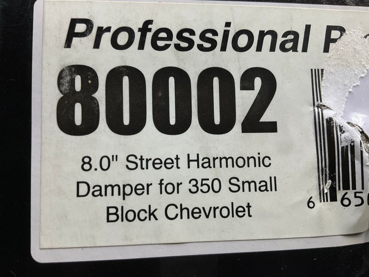 Professional Products 80002 Harmonic Damper For Chevrolet 350 Small Block, 8''