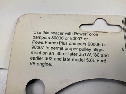 Professional Products 81007 Harmonic Balancer Spacer - Small Block Ford SBF V8