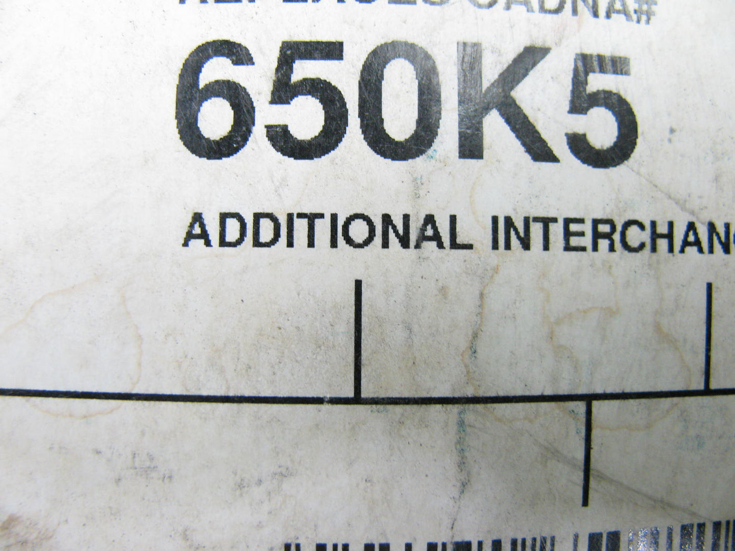 Professionals Choice 650K5 Serpentine Belt