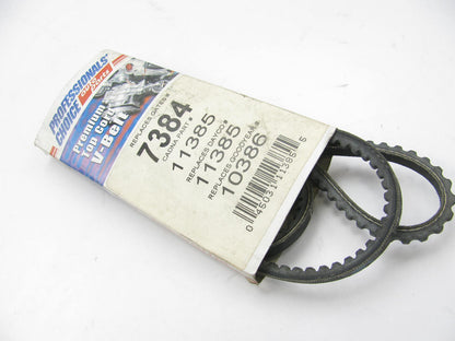 Professionals Choice 7384 Accessory Drive Belt - 0.33'' X 38.50'' - 36 Degree