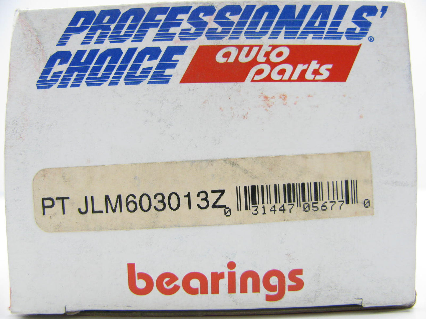 Professionals Choice PTJLM603013Z Front Axle Wheel Bearing Race Cup