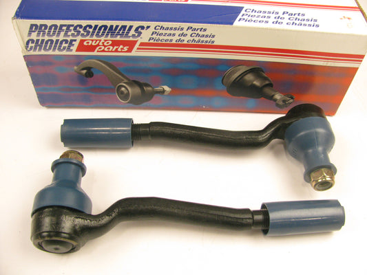 (2) Professionals Choice TO28025 Steering Tie Rod End - Front Outer