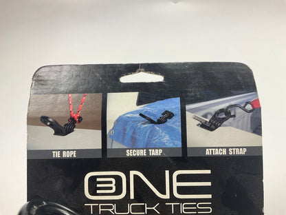 Set Of 2 - Profiler TT-1 3 In 1 Truck Stake Pocket Tie-Down Anchors, 300 Lbs