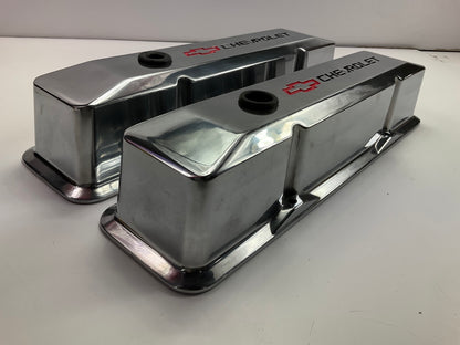 Proform 141-108 Polished Engine Bowtie Valve Covers - 1955-1986 Chevrolet SBC V8