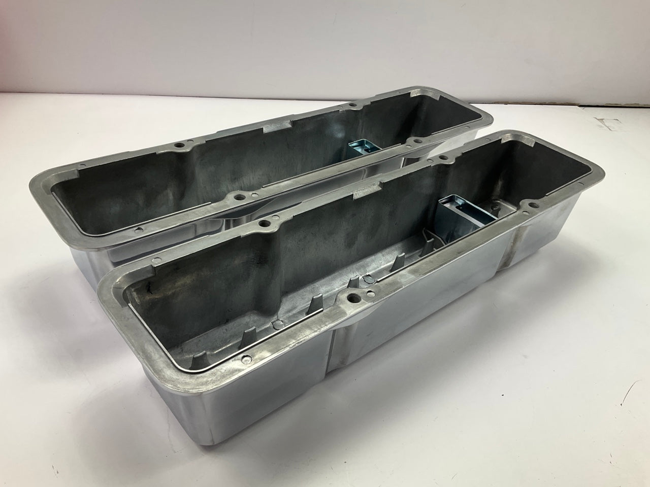 Proform 141-108 Polished Engine Bowtie Valve Covers - 1955-1986 Chevrolet SBC V8