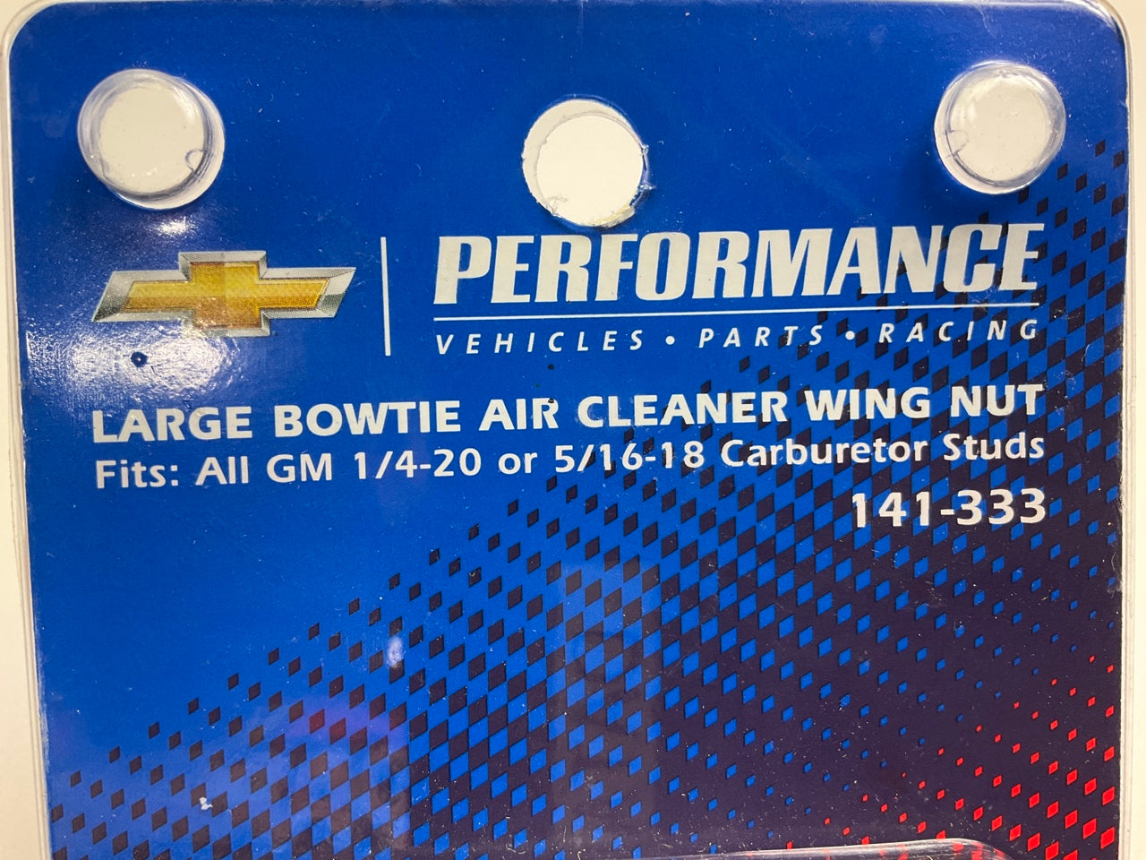 Proform 141-333 Large Chevy Bowtie Air Cleaner Center Nut