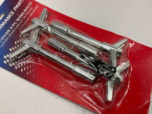 Proform 141-600 Valve Cover Stud Set GM Performance T-Bolt 4.25'', Chrome