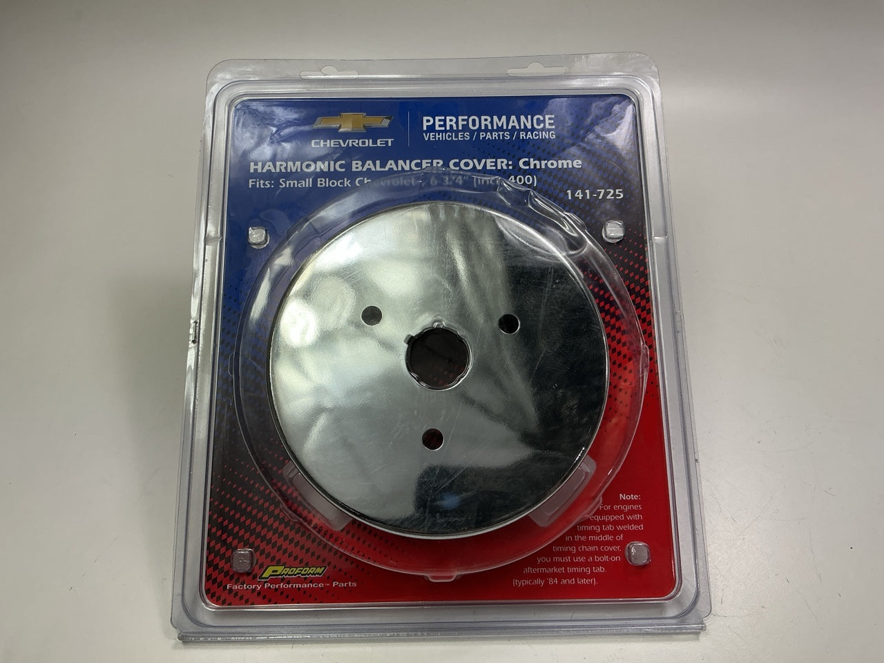 Proform 141-725 Harmonic Balancer Cover - SBC Small Block Chevy 6-3/4'' Diameter