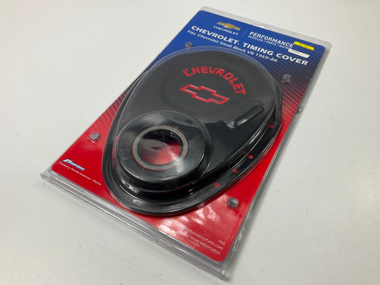 Proform 141-753 Proform 141-753 Timing Chain Cover, Black Crinkle For Chevy SBC