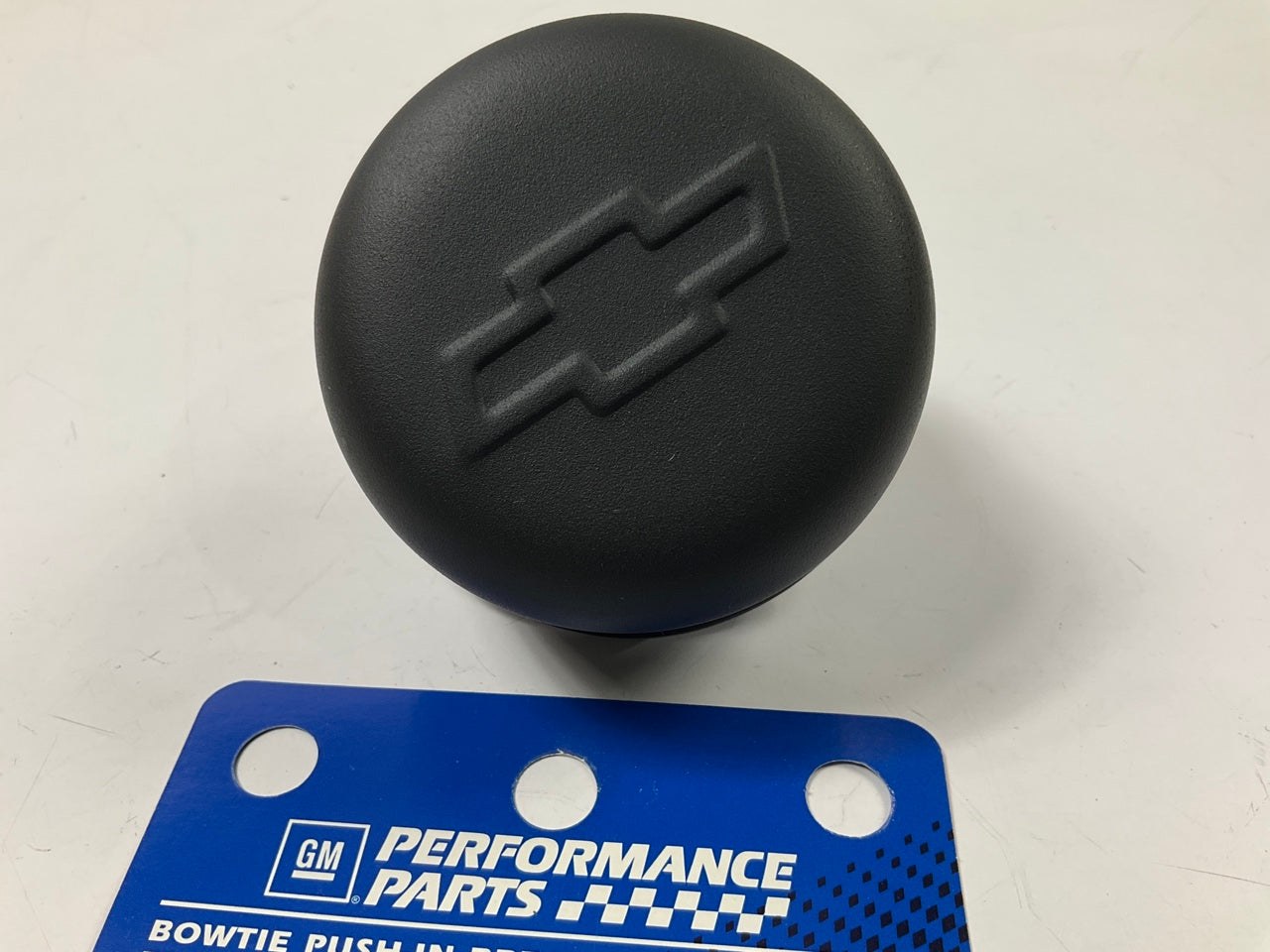 Proform 141-754 Chevrolet Bowtie Black Crinkle Push-In Air Breather Cap