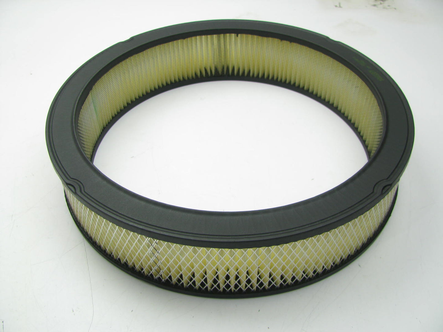 Proform 141-830 14'' Slant-Edge Air Cleaner Chevy & Bowtie Design, Black Crinkle