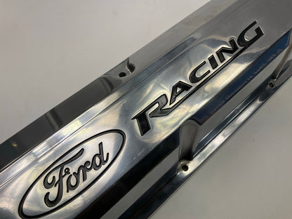 PROFORM 302-138 Ford Racing 289 302 351W Slant Edge Polished Valve Covers Set