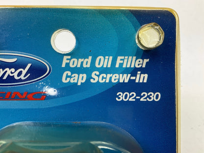 Proform 302-230 Polished Screw-In Oil Fill Cap - Ford Logo - 5.0L/302 V8