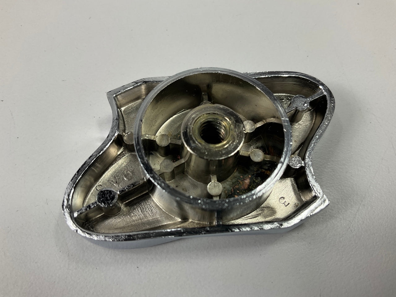 Proform 302-333 Oval Chrome Air Cleaner Center Wing Nut For 1/4''-20 Studs