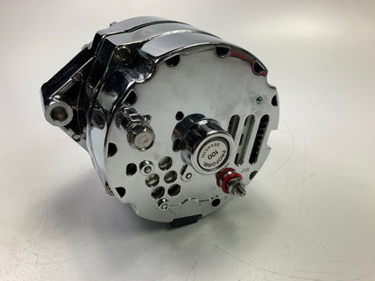 Proform 66445-1N Chrome Alternator - 100 Amp, 1-Wire GM Chevy 10SI SBC BBC