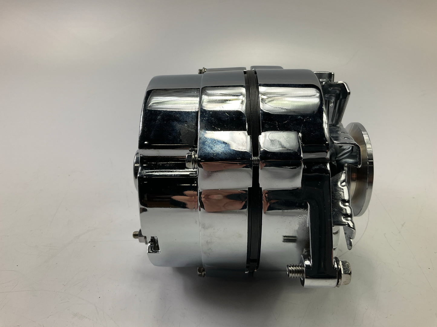 Proform 66445-1N Chrome Alternator - 100 Amp, 1-Wire GM Chevy 10SI SBC BBC