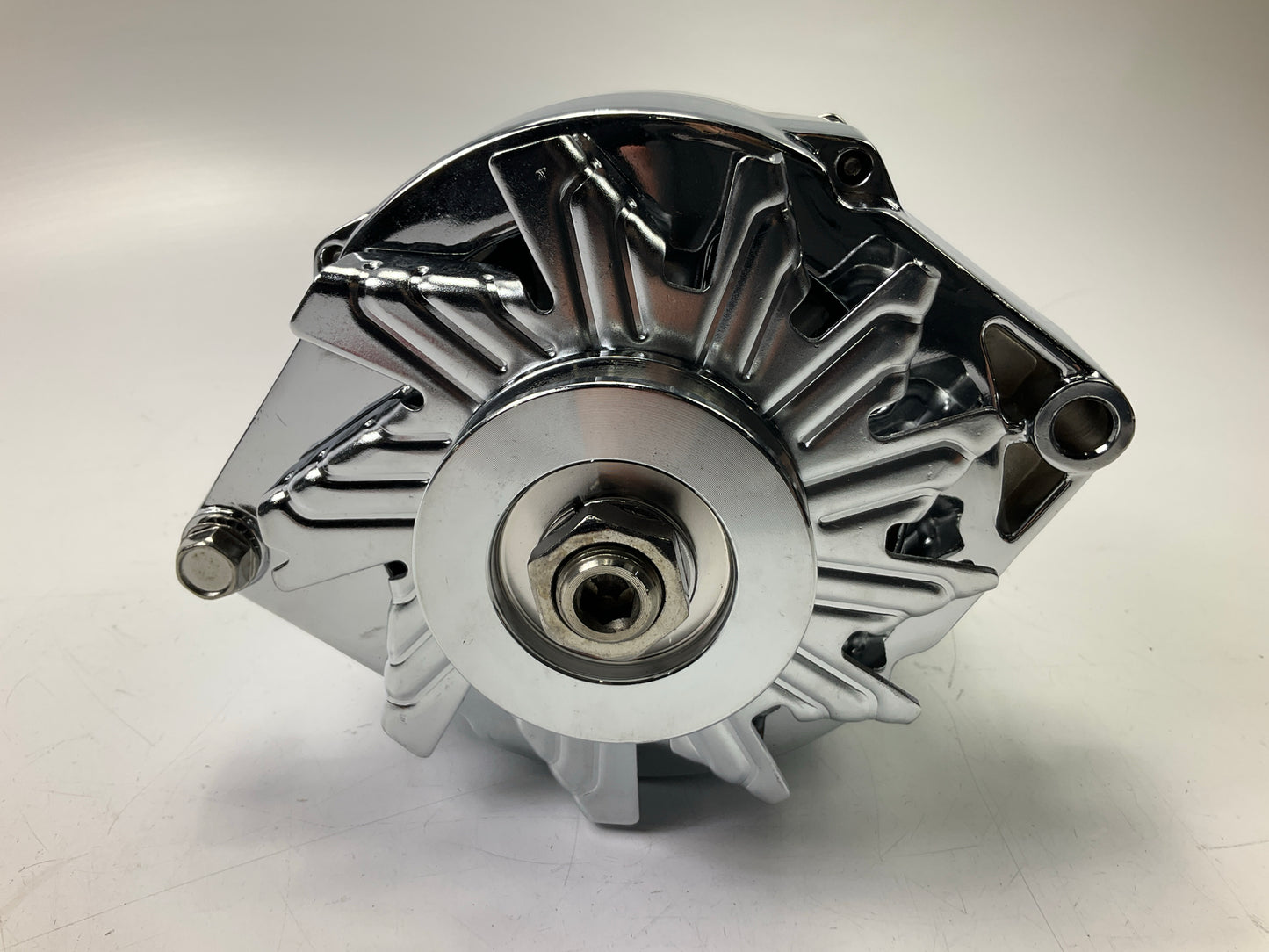 Proform 66445-1N Chrome Alternator - 100 Amp, 1-Wire GM Chevy 10SI SBC BBC
